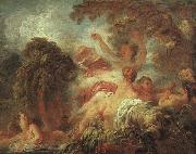 Jean Honore Fragonard The Bathers a France oil painting reproduction